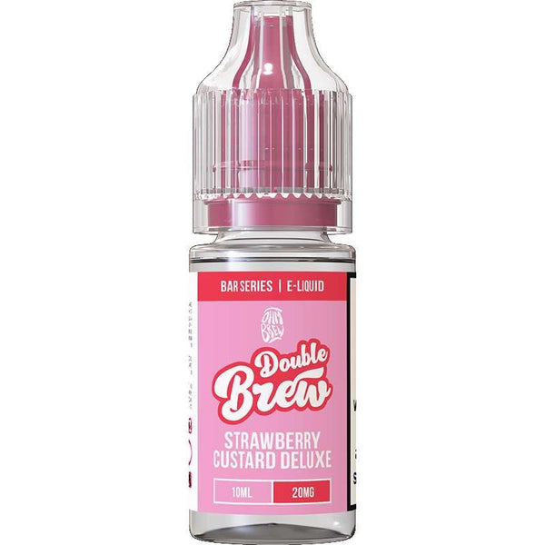 STRAWBERRY CUSTARD DELUXE DOUBLE BREW BAR SERIES NIC SALTS