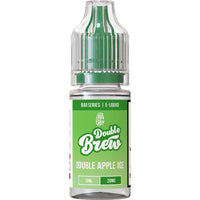 DOUBLE APPLE ICE DOUBLE BREW BAR SERIES NIC SALTS