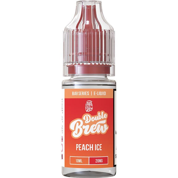 PEACH ICE DOUBLE BREW BAR SERIES NIC SALTS