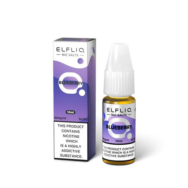 Elfliq blueberry e-liquid 5mg 10mg 20mg