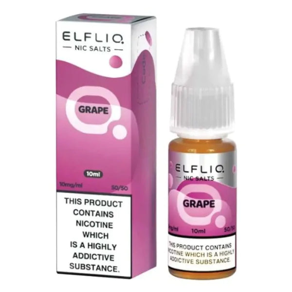 Grape Elfliq E-liquid 5mg 10mg 20mg