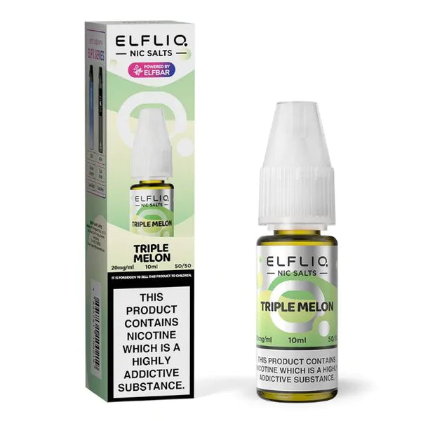 triple melon elfliq e-liquid 5mg 10mg 20mg