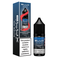 ELUX BLUEBERRY CHERRY CRANBERRY NIC SALT VAPE LIQUID