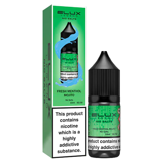 ELUX FRESH MENTHOL MOJITO NIC SALT JUICE