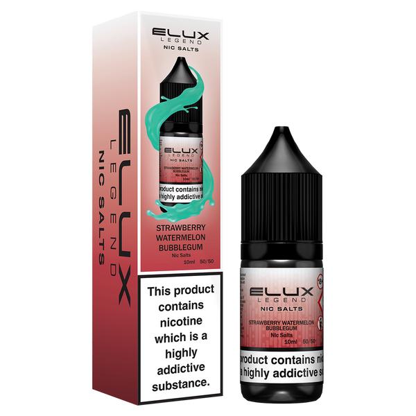 STRAWBERRY WATERMELON BUBBLEGUM ELUX NIC SALT