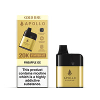 Gold Bar Apollo Starter Kits – 10 Amazing Flavours | Premium Vaping Experience