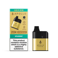 Gold Bar Apollo Starter Kits – 10 Amazing Flavours | Premium Vaping Experience