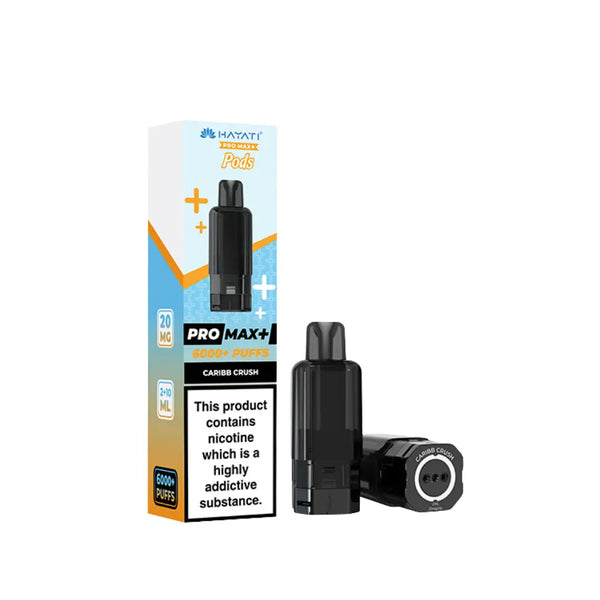 CARIBB CRUSH HAYATI PRO MAX PODS - 3 PACK, 6 PODS