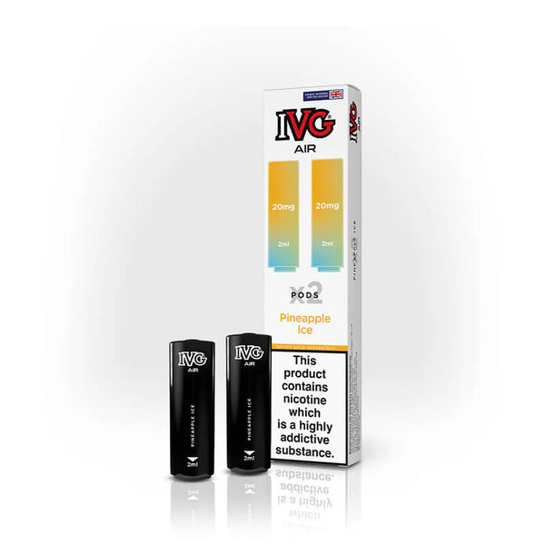 Pineapple Ice IVG Air Pods 5 packs or 10 packs