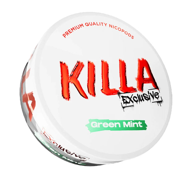 GREEN MINT KILLA EXCLUSIVE NICOTINE POUCHES