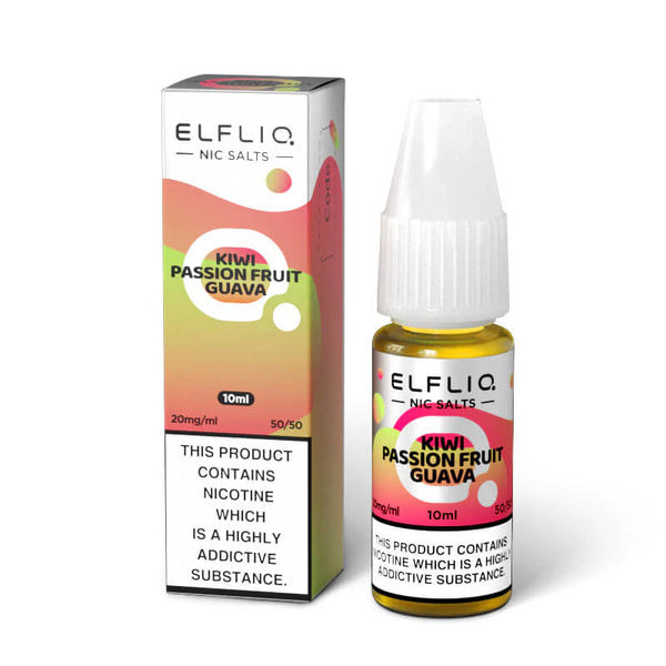 ElfLiq Kiwi Passionfruit Guava E-liquid 5mg 10mg 20mg