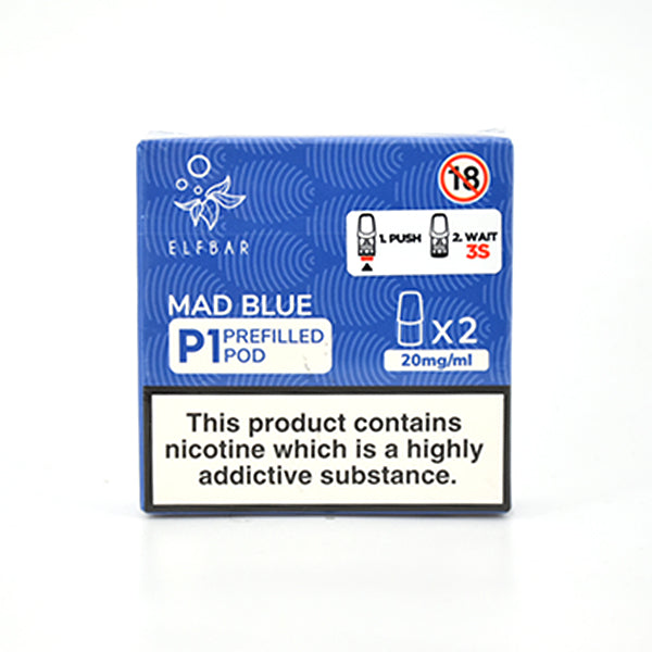 MAD BLUE ELF BAR MATE 500 PODS