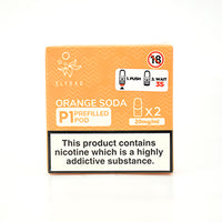 ORANGE SODA FLAVOURED ELF BAR MATE 500 PODS