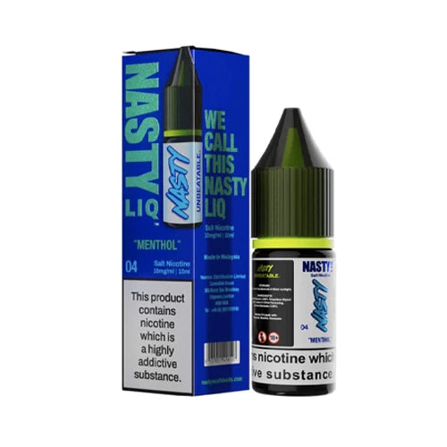 Menthol Nasty Liq Nic Salts 10mg 20mg 