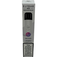 Elf Bar 600 Prefilled Pod Kits - Ban Compliant (5pk or 10pk)