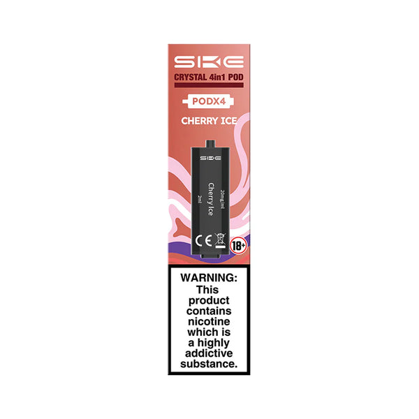SKE CRYSTAL 4 IN 1 PODS - CHERRY ICE