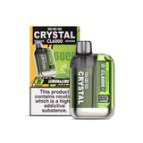 SKE Crystal CL6000 Pod Kits, Dual Mesh, up to 6000 Puffs, Replaceable Pods, 20mg
