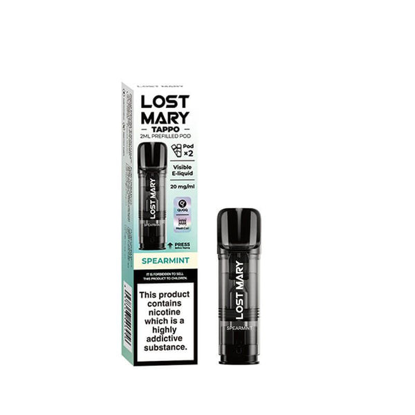 LOST MARY TAPPO PODS - SPEARMINT FLAVOUR