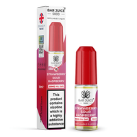 STRAWBERRY SOUR RASPBERRY BAR JUICE 5000 NIC SALT - BULK OFFERS