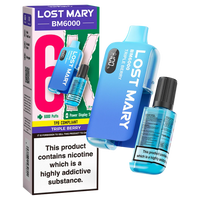 TRIPLE BERRY LOST MARY BM6000 LEGAL BIG PUFF 6K
