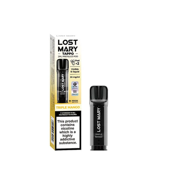 LOST MARY TAPPO PODS - TRIPLE MANGO FLAVOUR