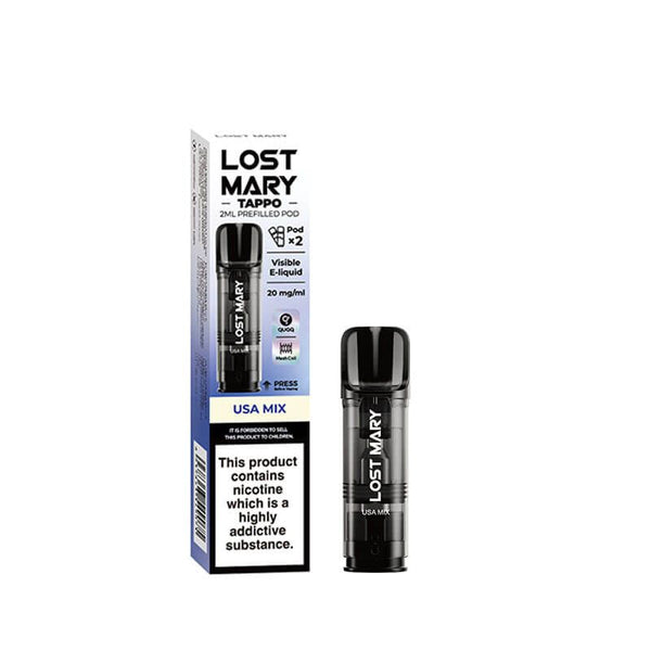 LOST MARY TAPPO PODS - USA MIX FLAVOUR