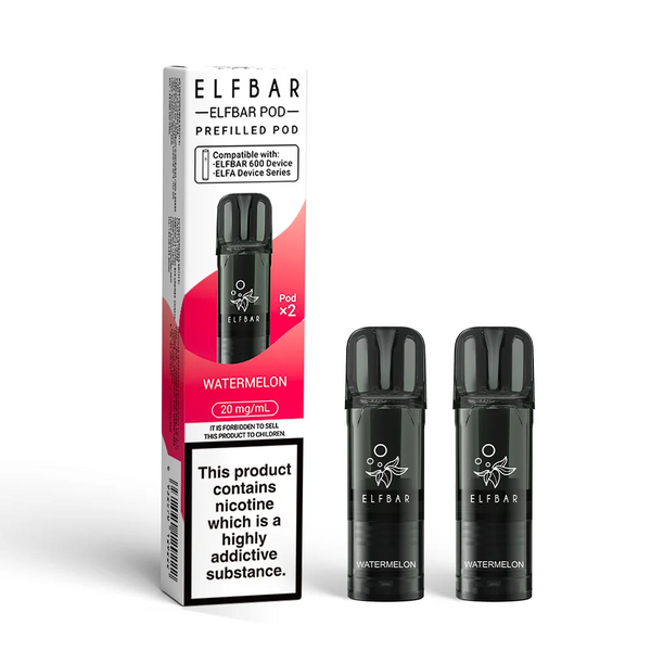 WATERMELON PREFILLED ELF BAR PODS