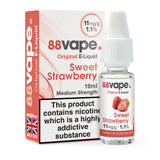 88vape sweet strawberry 11mg