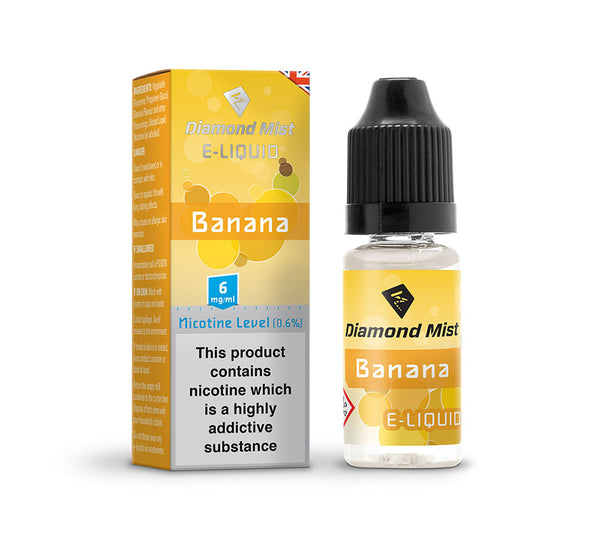 DIAMOND MIST BANANA E-LIQUID 6MG