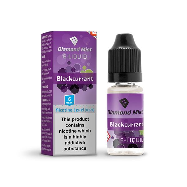 DIAMOND MIST BLACKCURRANT E-LIQUID 6MG