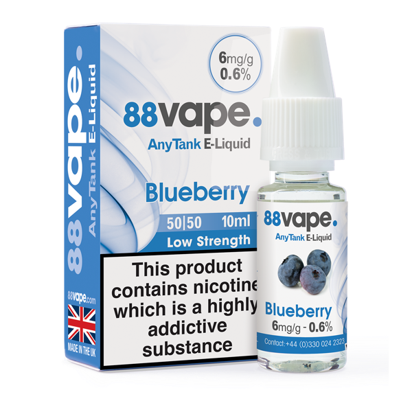 Blackcurrant 88 Vape E-Liquid 3mg & 6mg eJuicey & Wholesale Coils Blackcurrant 88 Vape E-Liquid 3mg & 6mg eJuicey & Wholesale Coils