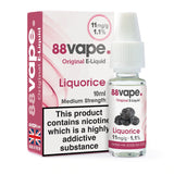88vape liquorice 11mg