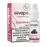 88vape liquorice 16mg