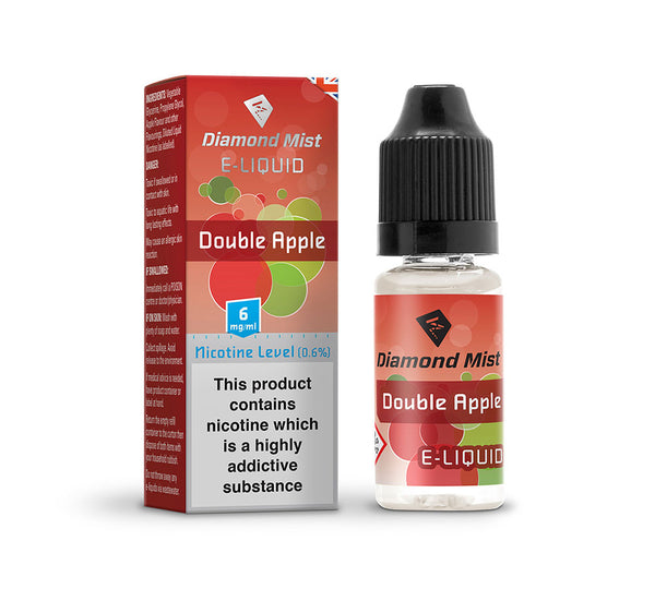 DIAMOND MIST DOUBLE APPLE E-LIQUID 6MG