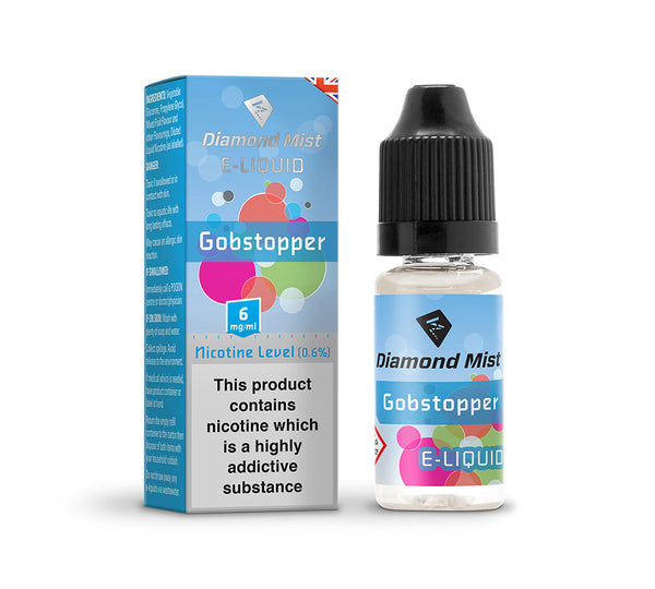 DIAMOND MIST GOBSTOPPER E-LIQUID 6MG