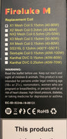 freemax fireluke X1 0.15ohm