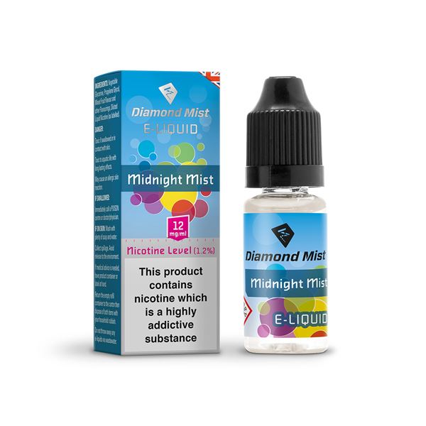DIAMOND MIST MIDNIGHT MIST E-LIQUID 12MG