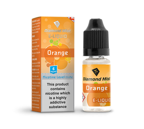 DIAMOND MIST ORANGE E-LIQUID 6MG