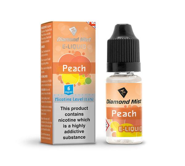 DIAMOND MIST PEACH E-LIQUID 6MG