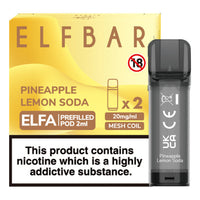 Elfa pod pineapple lemon soda