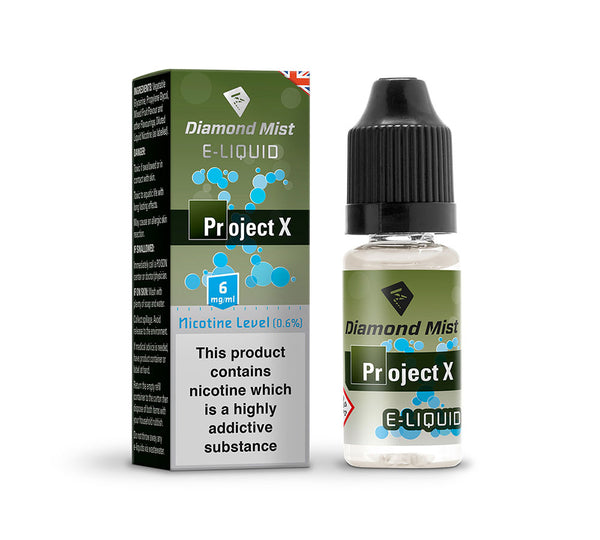 DIAMOND MIST PROJECT X E-LIQUID 6MG