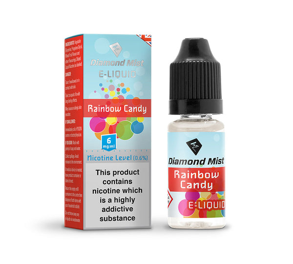 DIAMOND MIST RAINBOW CANDY E-LIQUID 6MG