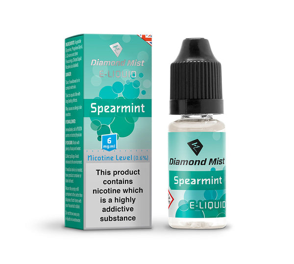 DIAMOND MIST SPEARMINT E-LIQUID 6MG