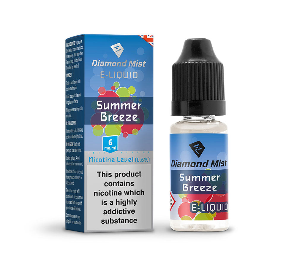 Diamond Mist E-Liquid 10 for 20  eJuicey & Wholesale Coils