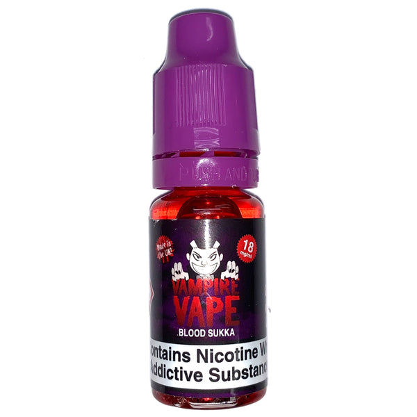 vampire blood vape juice Vampire Vape Blood Sukka E-Liquid - 6mg, 12mg & 18mg