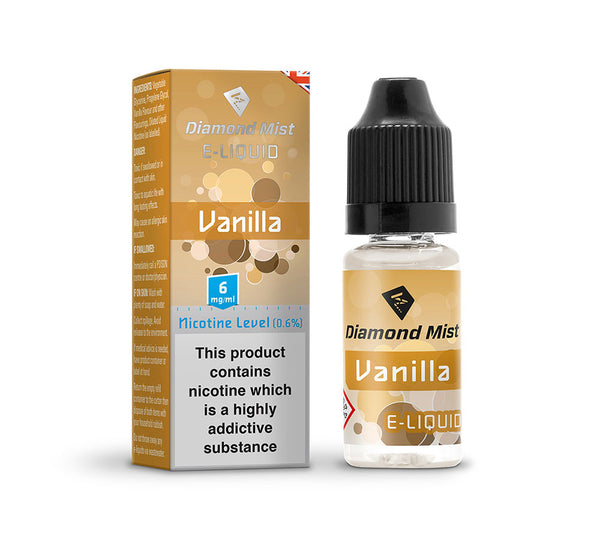 DIAMOND MIST VANILLA E-LIQUID 6MG