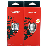 SMOK BABY PRINCE COILS, V8 Baby Q4, T12, Mesh, Strip, Pk 5 with QR Code