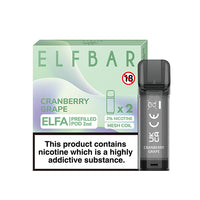 Elfa pod cranberry grape