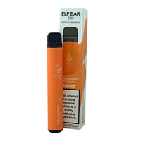 Elf Bar Disposable Vape, All Flavours 20mg Nic Salt 600 puffs