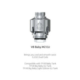 SMOK BABY M2 EU COILS, Genuine Replacement Coil Heads, 3 pk, Big Baby Beast